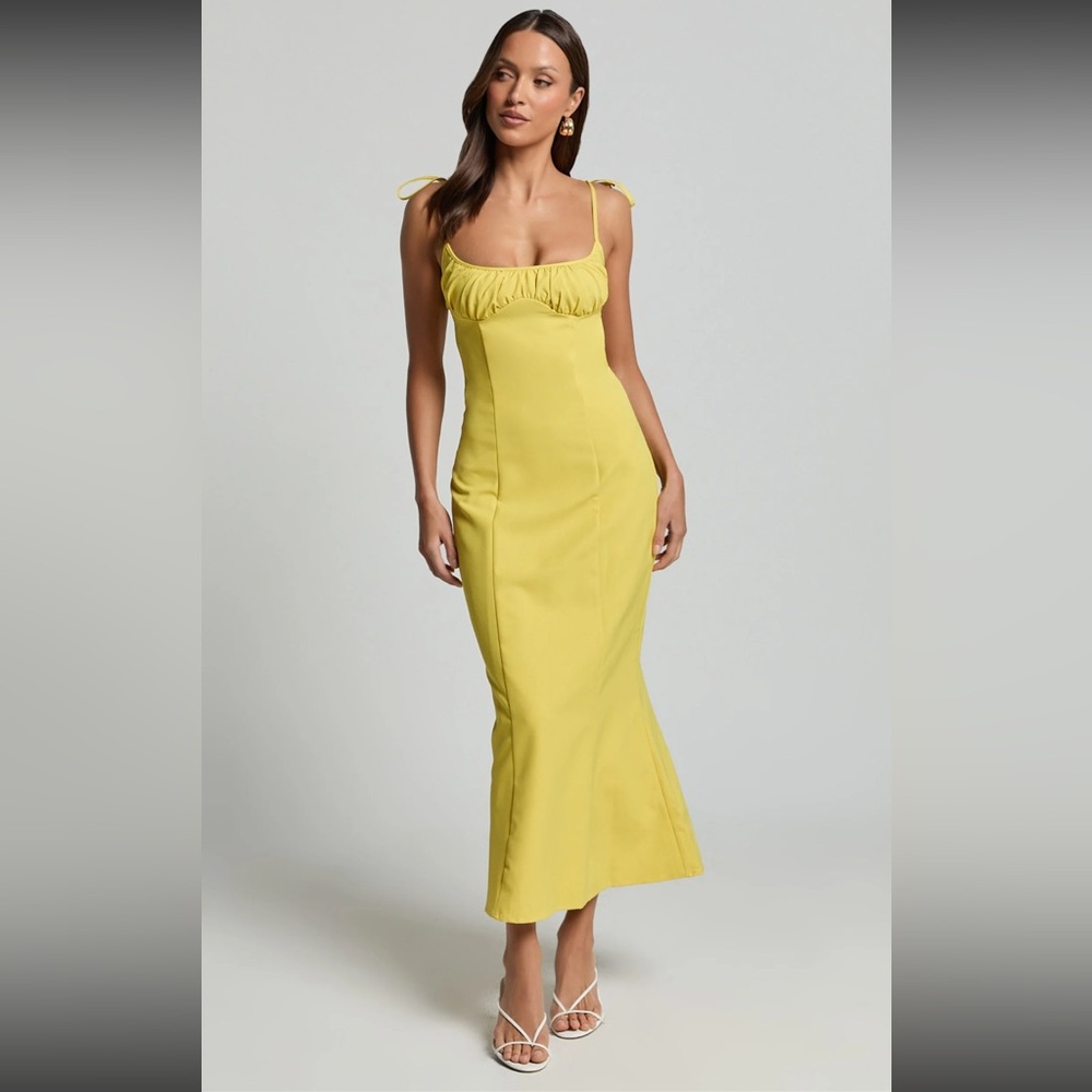 Showpo Vibrant Yellow Dress